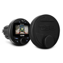 Load image into Gallery viewer, DS18 3in Color TFT Screen 2 Zones 4 volts Output BT RDS 4 x 50 Watts Silicone Cover Headunit MRX100