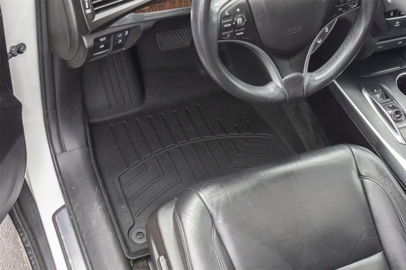 WeatherTech 14-20 Acura MDX 1st Row Front FloorLiner HP - Black 445761IM