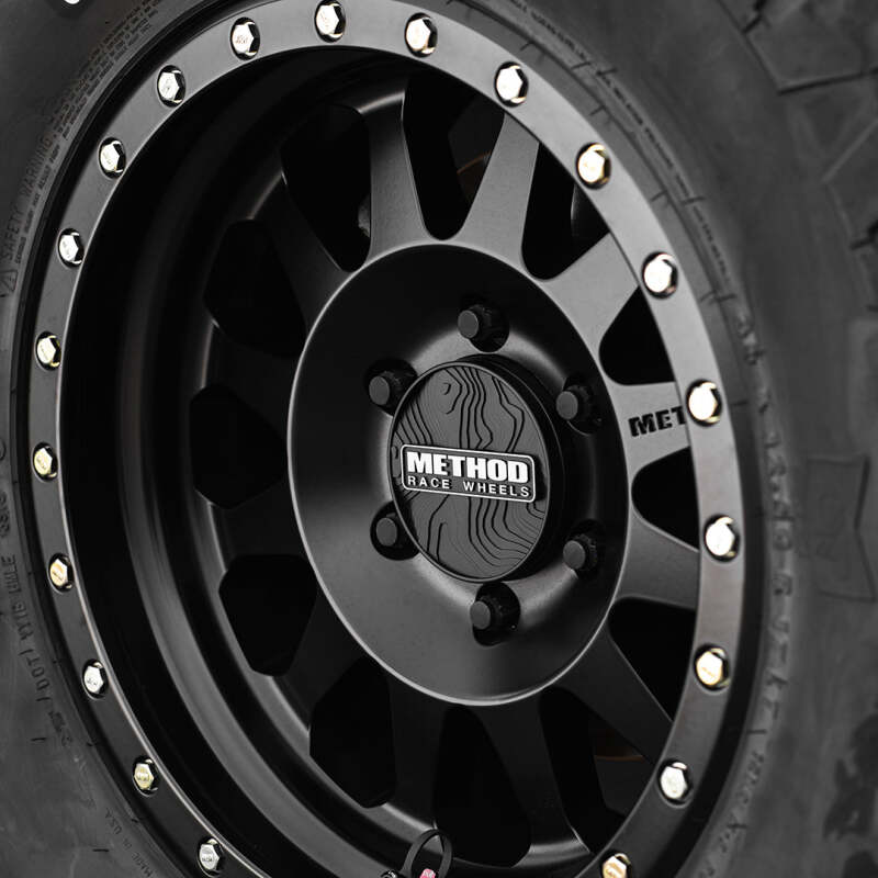 Method Cap TOPO - 107mm - Black - Snap In CP-TOPO107S-B