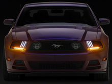 Load image into Gallery viewer, Raxiom 13-14 Ford Mustang LED Projector Headlights SEQL Turn Signals- Black Housing (Clear Lens)