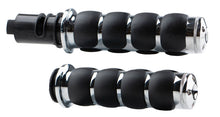 Load image into Gallery viewer, Kuryakyn ISO Grips 24 and Up Touring 25 and Up Softails Throttle-By-Wire Chrome