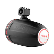 Load image into Gallery viewer, DS18 Marine And Powersports Towers 8in 125 Watts RMS RGB LED Lights Red