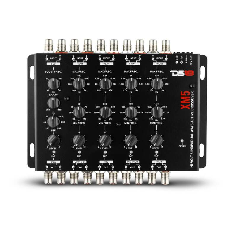 DS18 High Volt 5-Way Active Crossover