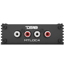Load image into Gallery viewer, DS18 4-Chnl Speaker Emulator Remote Out Level Matching Controls LED Clip Indicator Hi/Low Converters