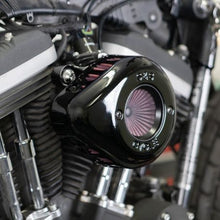 Load image into Gallery viewer, S&amp;S Cycle 2007+ XL Models Stealth Air Stinger Kit w/ Gloss Black Teardrop
