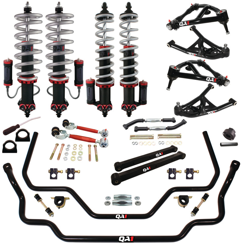 QA1 64-67 GM A-Body Level 3 Handling Kit 2.0 w/ Shocks - GTR Auto