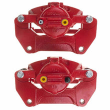 Load image into Gallery viewer, Power Stop 07-18 Jeep Wrangler JK Front Red Caliper Pair w/Bracket