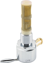 Load image into Gallery viewer, Bikers Choice 57-75 Big Twin / XL Chrome Round Petcock 3/8in-18 NPT Right Outlet Straight