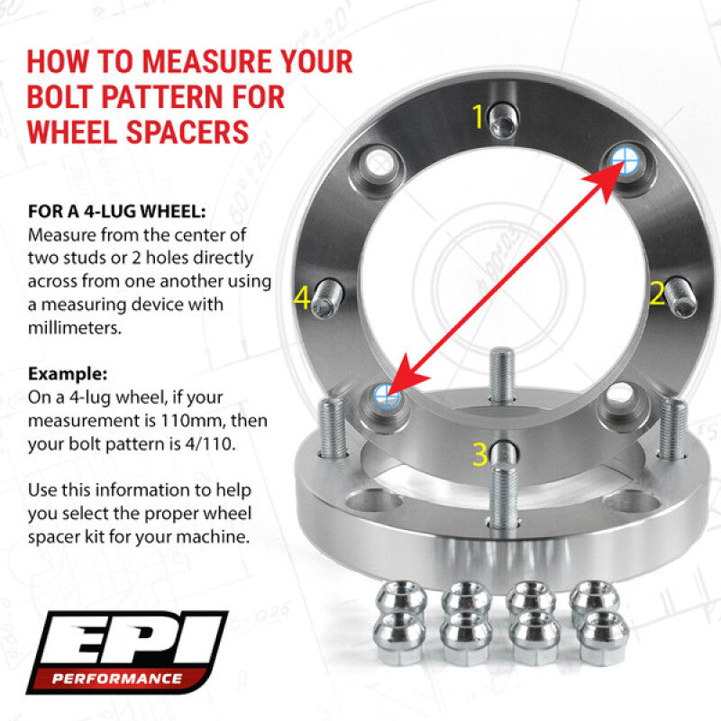 EPI 4/137 Wheel Spacer 1.5 in.