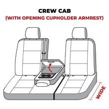 Load image into Gallery viewer, Covercraft 19-24 Dodge Ram 1500 Polycotton SeatSaver Custom Second Row Seat Covers - Taupe