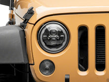 Load image into Gallery viewer, Raxiom 07-18 Jeep Wrangler JK Axial 7-In LED Headlights w/ DRL Turn Signals- Black Housing (Clear)