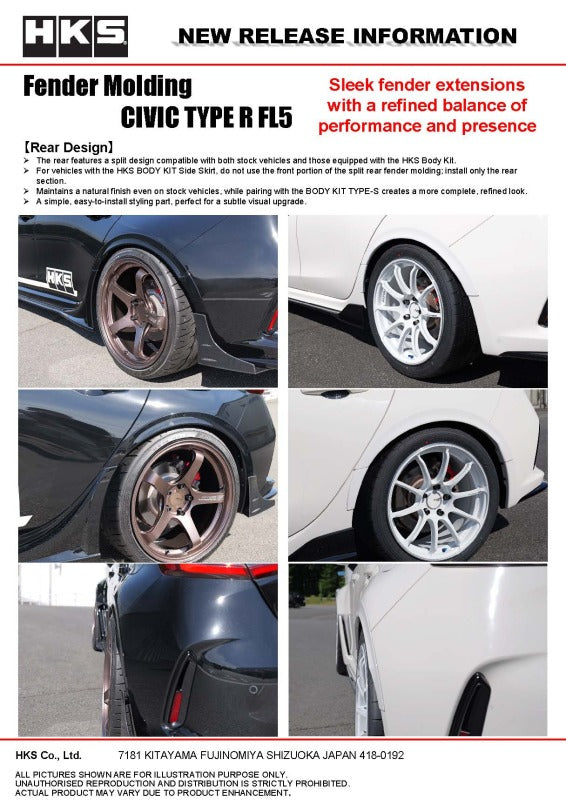 HKS Fender Molding FL5 53004-AH005