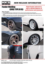 Load image into Gallery viewer, HKS Fender Molding FL5 53004-AH005