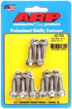 Load image into Gallery viewer, ARP Valve Cover Stainless Steel 1/4in x 20 Hex Bolt Kit (14/pkg) 400-7508