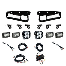 Load image into Gallery viewer, Baja Designs 21-25 Ford Bronco Squadron 2.0 Pro (Spot) / S2 Sport D/C W/C FPK Steel Bmpr - Clear