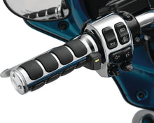 Load image into Gallery viewer, Kuryakyn Heated ISO Grips Dual Cable Chrome