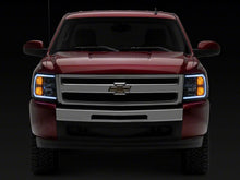 Load image into Gallery viewer, Raxiom 07-13 Chevrolet Silverado 1500 Axial Headlights w/ SEQL LED Bar- Black Housing (Clear Lens)