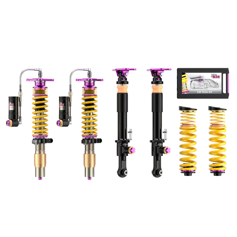 KW 2021+ BMW M3 (G80) Sedan 2WD / M4 (G82) Coupe 2WD (Incl. Comp) V4 Clubsport Coilover Kit 3-Way - GTR Auto