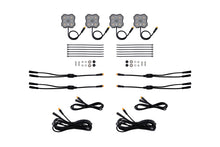 Load image into Gallery viewer, Diode Dynamics Rock Light - Amber/White- M8 Add-On 4-Pack