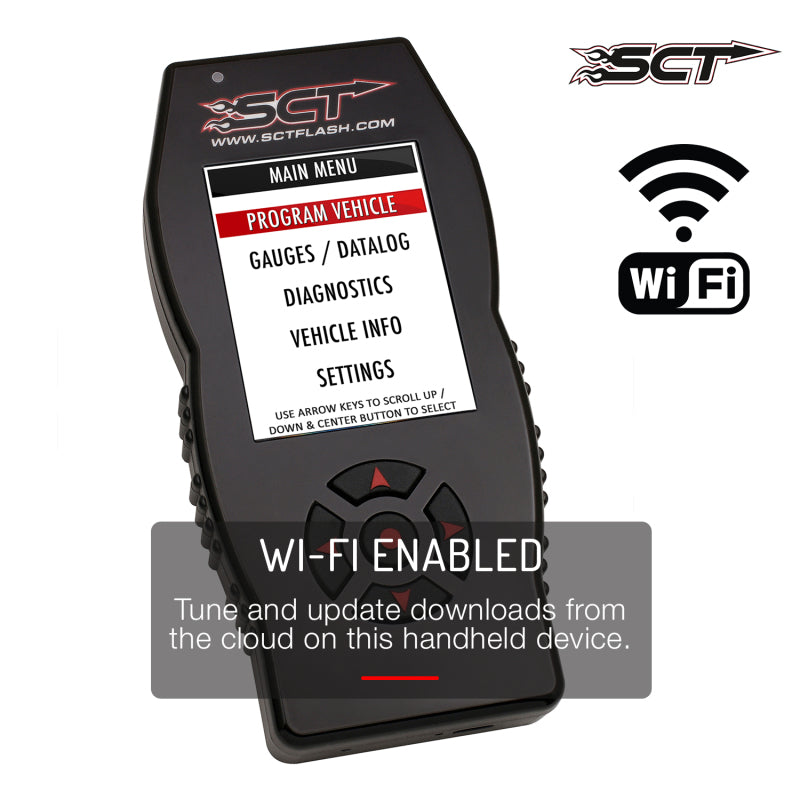 SCT Ford Cars & Trucks (Gas & Diesel) X4 Power Flash Programmer EO Certified 7015PEO