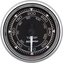 Load image into Gallery viewer, AutoMeter Chrono 2-1/16in 120-280 Degree Temperature Digital Stepper Motor Gauge - Chrome 9754