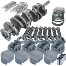 Load image into Gallery viewer, Eagle Ford FE 4.250in Crank 6.700in I-Beam Rods -18cc Inv Dome 4.080in Pistons Rotating Assembly
