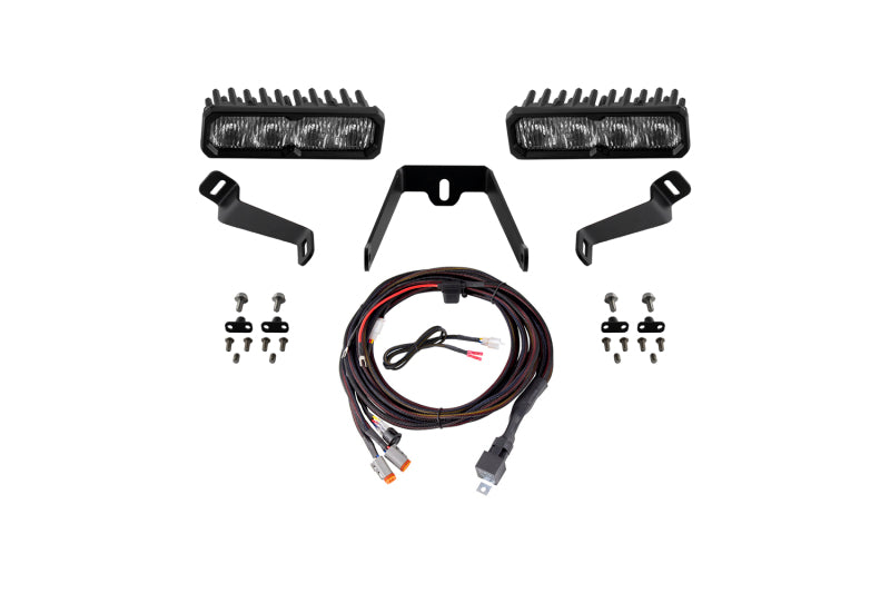 Diode Dynamics 2015-2017 Subaru WRX SS6 Sport LED Kit White Fog 6000K