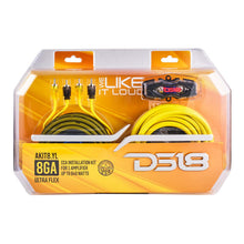 Load image into Gallery viewer, DS18 8-GA Amplifier Install Kit Advance- Yellow