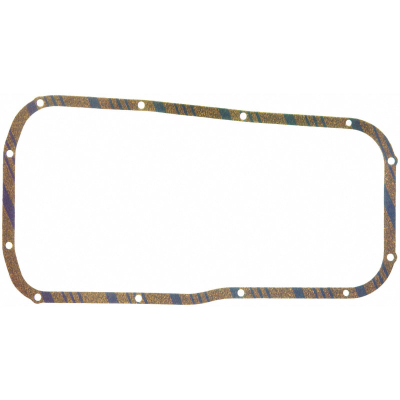 Fel-Pro Nissan 240SX OS 30644 C Engine Oil Pan Gasket Set Blue Stripe cork-rubber