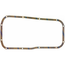 Load image into Gallery viewer, Fel-Pro Nissan 240SX OS 30644 C Engine Oil Pan Gasket Set Blue Stripe cork-rubber