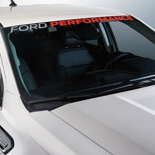 Load image into Gallery viewer, Ford Racing Ford Performance Ranger Windshield Banner - White/Red