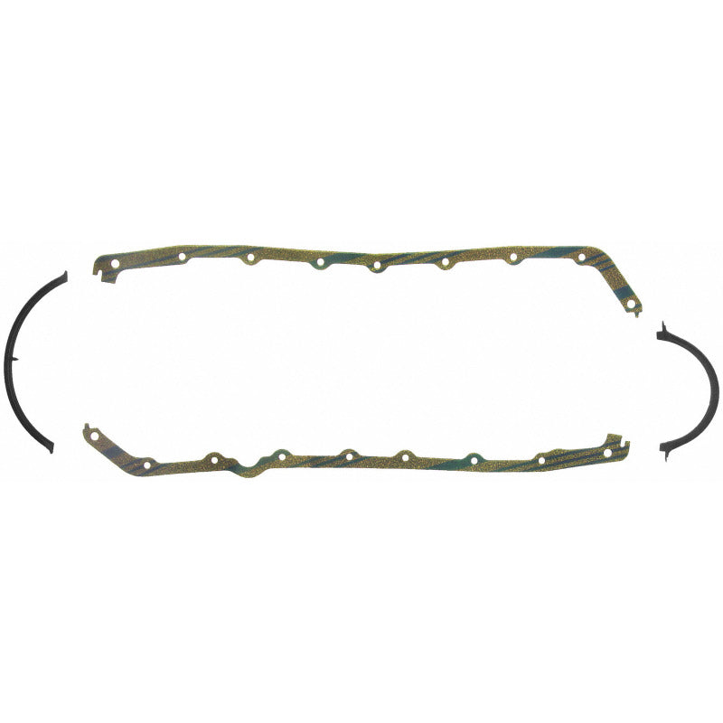 Fel-Pro Oldsmobile Cutlass Supreme OS 13419 C Engine Oil Pan Gasket Set Blue Stripe cork-rubber