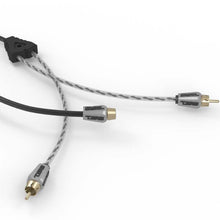 Load image into Gallery viewer, DS18 Level 3 RCA Wire Y Connector 1 Female to 2 Male Red