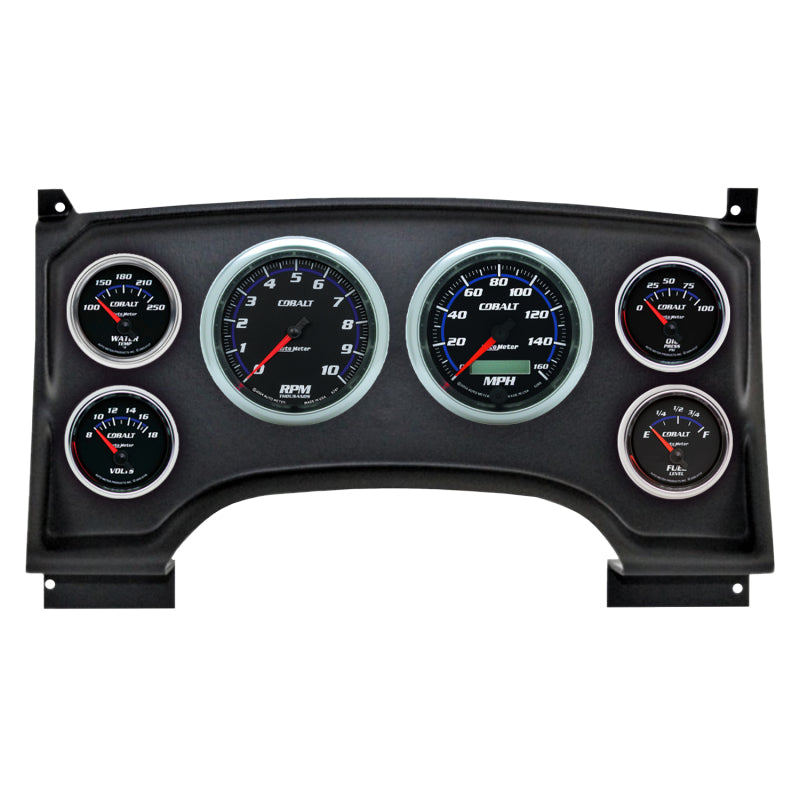 Autometer Cobalt Direct Fit Dash Kit 94-97 Chevy S10 Truck (2 x 3-3/8in. / 4 x 2-1/16in.) 2933-05