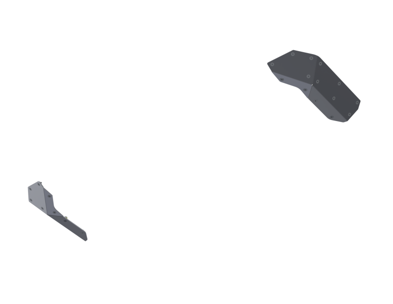Artec Industries 20-25 Jeep Wrangler Gladiator High Clearance Rear Bumper Corner Pods Skids JT0220