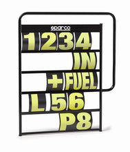 Load image into Gallery viewer, Sparco Pit Board And Numbers Kit W/Co