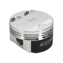Load image into Gallery viewer, Manley Nissan GTR VR38DETT 99mm Bore 88.4mm Stroke -2cc Dish Turbo Tuff Piston Set w/ Rings