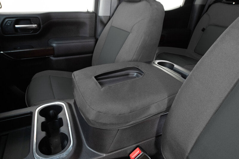 Covercraft 18-24 Mercedes Sprinter Endura PrecisionFit Front Row Seat Covers - Silver/Charcoal