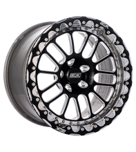 Load image into Gallery viewer, Belak 18x8.5 / 5.75in BS / 5x112mm BP / Highpad / Series 2 - Shallow Billet Single Beadlock Wheel 18085112S25BS-SBLT-SBL