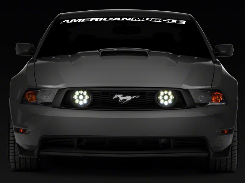 Raxiom 05-12 Ford Mustang GT LED Fog Lights- Clear 101688