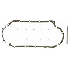 Load image into Gallery viewer, Fel-Pro Pontiac Firebird OS 30191 C-3 Engine Oil Pan Gasket Set Blue Stripe cork-rubber