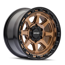 Load image into Gallery viewer, Mayhem 8306 Ridgeline 17x8.5 / 6x135 BP / -6mm Offset / 87.1mm Hub Satin Bronze/Black Lip Wheel