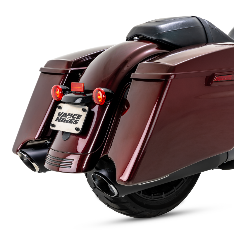 Vance & Hines 17-23 Harley-Davidson Touring/CVO Touring/Trike Twin Slash Round Slip-ons 46672