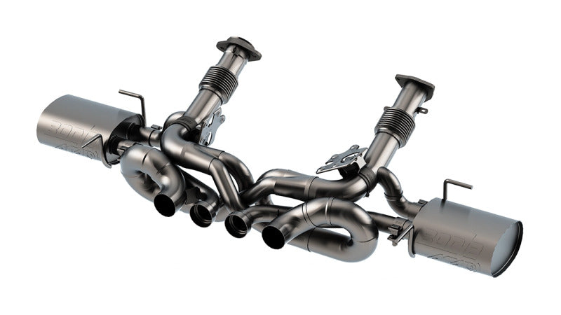 Borla 23-26 Chevrolet Corvette C8 Z06 5.5L V8 AT 3in ATAK Exhaust (Reuse OE Tips) 140957