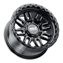 Load image into Gallery viewer, Weld Off-Road Swift 17x9in - 8x165.1 BP - ET-12 - 125.1mm CB - Gloss Black Wheel &amp; Ring
