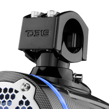 Load image into Gallery viewer, DS18 Marine And Powersports Towers 6.5in 100 Watts RMS RGB LED Lights Black Carbon Fiber