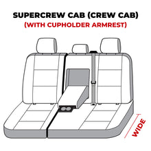 Load image into Gallery viewer, Covercraft 19-20 Ford F-250/ Waterproof Polyester SeatSaver Custom Second Row Seat Covers - Grey