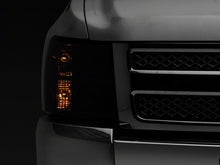 Load image into Gallery viewer, Raxiom 07-14 Chevrolet Silverado 1500 HD Axial OEM Rep Headlights- Chrome Housing- Smoked Lens