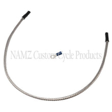 Load image into Gallery viewer, NAMZ Oil Sending Harness Cover (SS Braided &amp; Clear Coated - Stock Length)