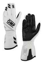 Load image into Gallery viewer, OMP ONE EVO FX GLOVES FIA 8856-2018 NAVY BLUE/CYAN SIZE XL